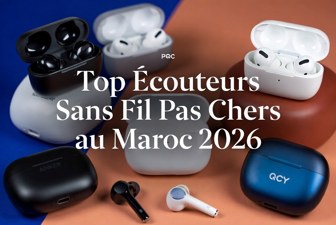 Top écouteurs sans fil pas chers au Maroc (guide 2026)