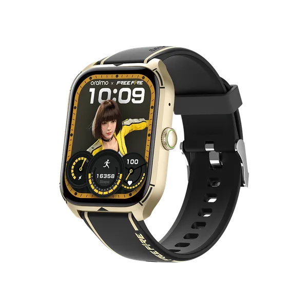 oraimo Watch 5 Lite 2.01" HD IP68 Smart Watch FreeFire
