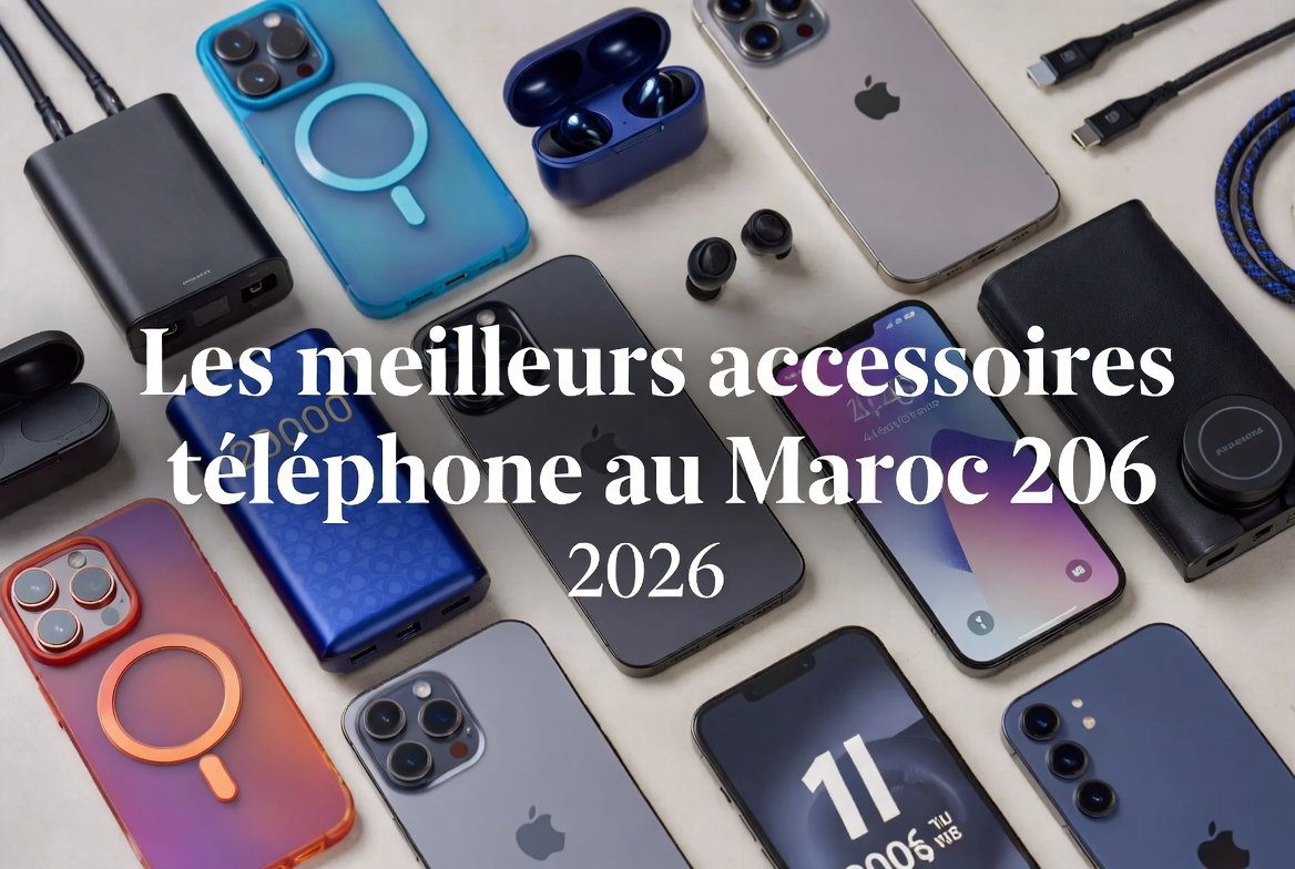 Les meilleurs accessoires téléphone au Maroc en 2026