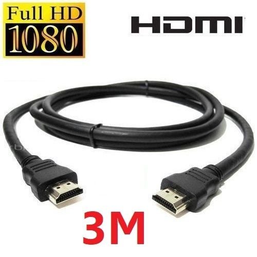 Câble HDMI 3M Haute Vitesse 4K Ultra HD – Compatible Smart TV, PS5, Xbox, PC & Vidéoprojecteur