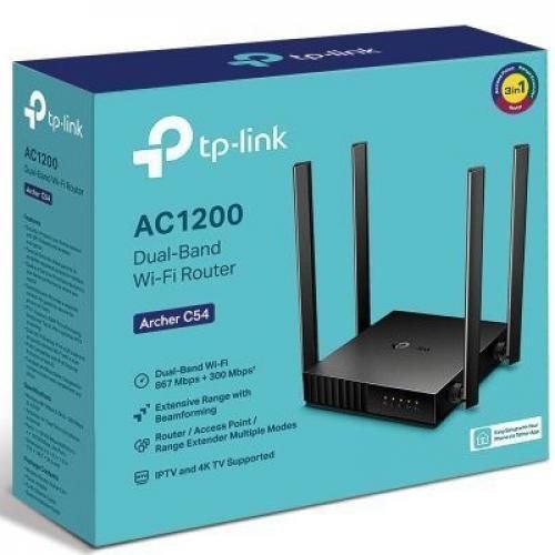 TP-Link Archer C54 Routeur WiFi AC1200 Dual Band – Répéteur & Point d’Accès 1200Mbps